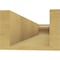Ekena Millwork 6in. W x 4in. H x 28in. L Del Monte Woodgrain TimberThane Rafter Tail, Primed Tan RFTUR06X04X28DELRCPR - alternate 6